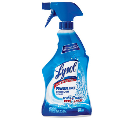 Power & Free Bathroom Cleaner, 22 oz.