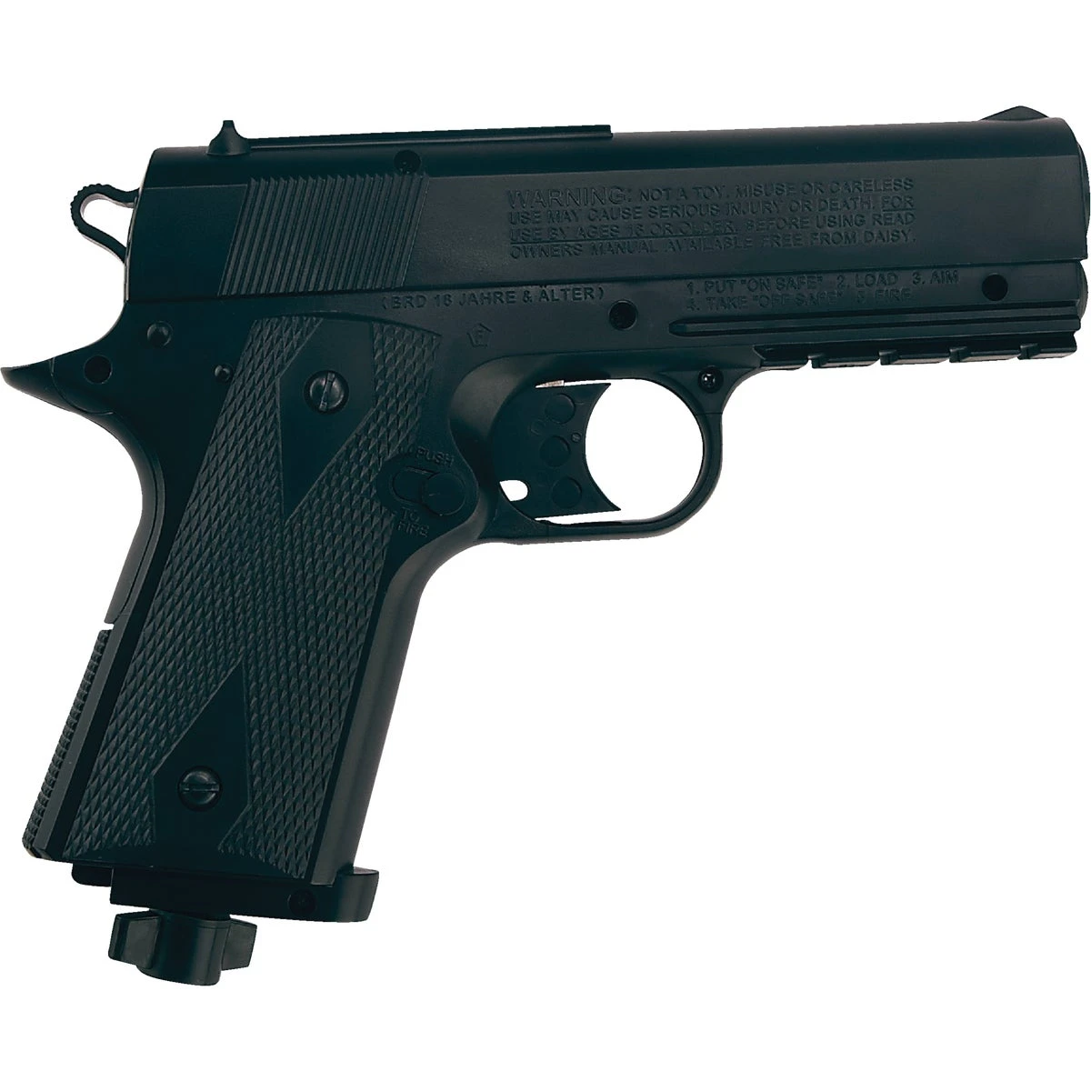 CO2 Semi-Automatic BB Pistol, 15 Shots