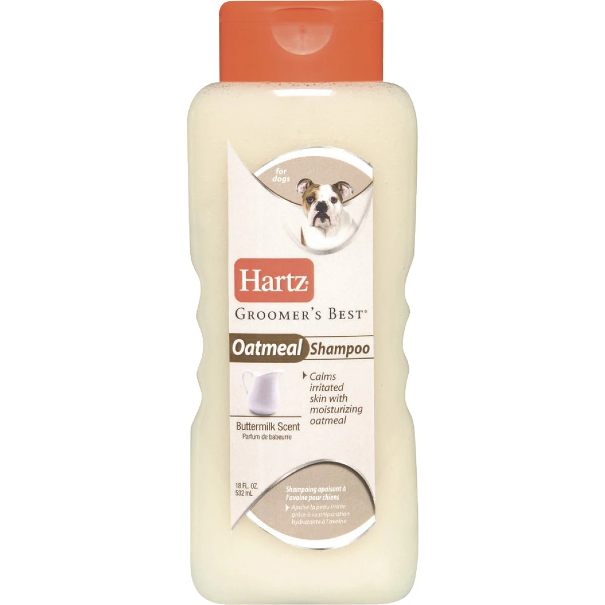 Oatmeal Dog Shampoo For Dogs, Buttermilk Scent, 18 oz.