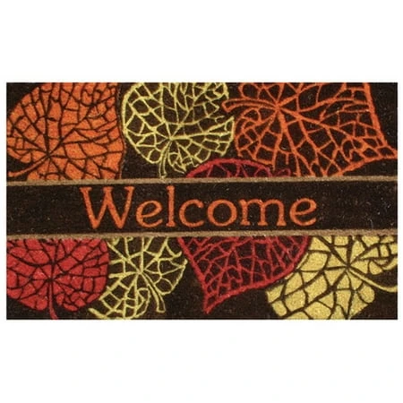 Autumn Lace Doormat - Decorative Entryway Mat