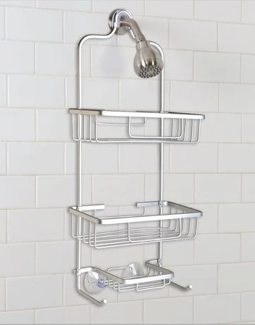 Aluma Shower Caddy, Satin Finish