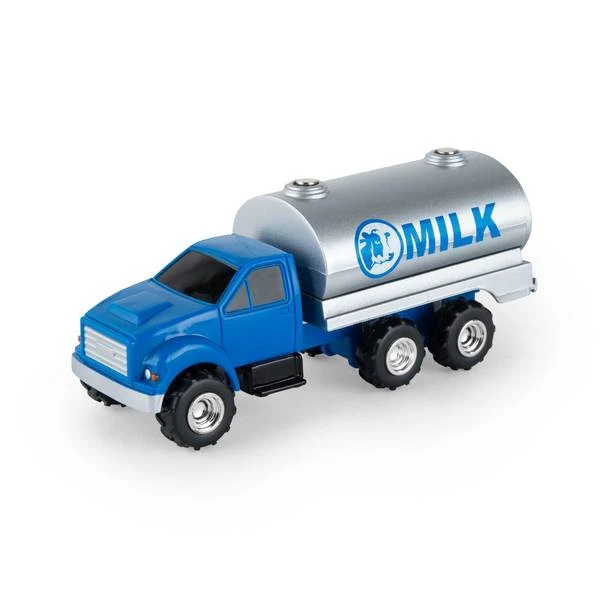 Toy Milk Truck, 1:64 Scale