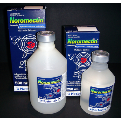Ivermectin Injection For Cattle, Swine, Reindeer & Bison - 250 Ml
