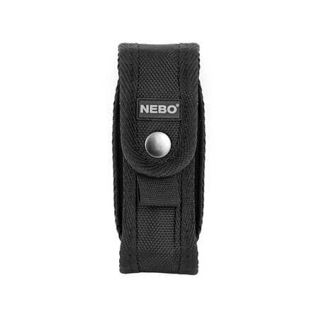 Model 5958 Flashlight Holster With Steel Belt Clip And Hook Closure