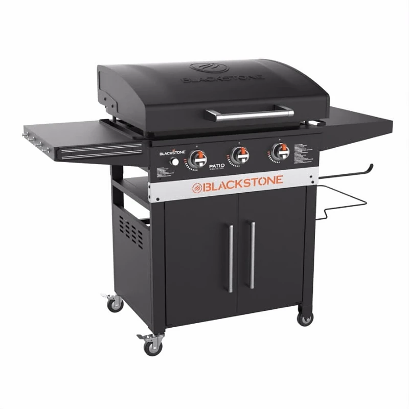 Cabinet Griddle, 3 Burners, 28 In.