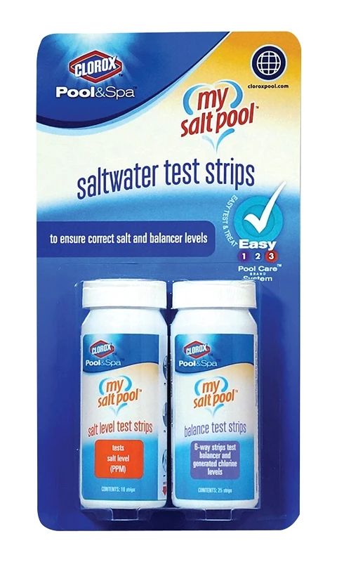 Clorox Pool&Spa 35-Pack Salt Pool Test Strips