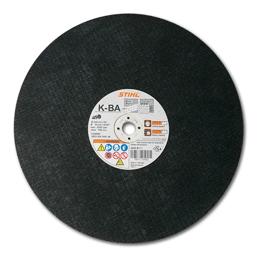 K-ba General Purpose Abrasive Cutting Wheel 1 Piece For Masonry