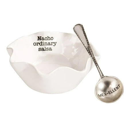 Salsa Dip Cup Set 4851078 - Elegant White Ceramic Serving Dishes