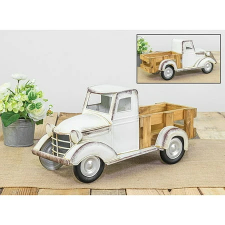 Wooden Truck Bed Tabletop - Rustic Design For Home Decor