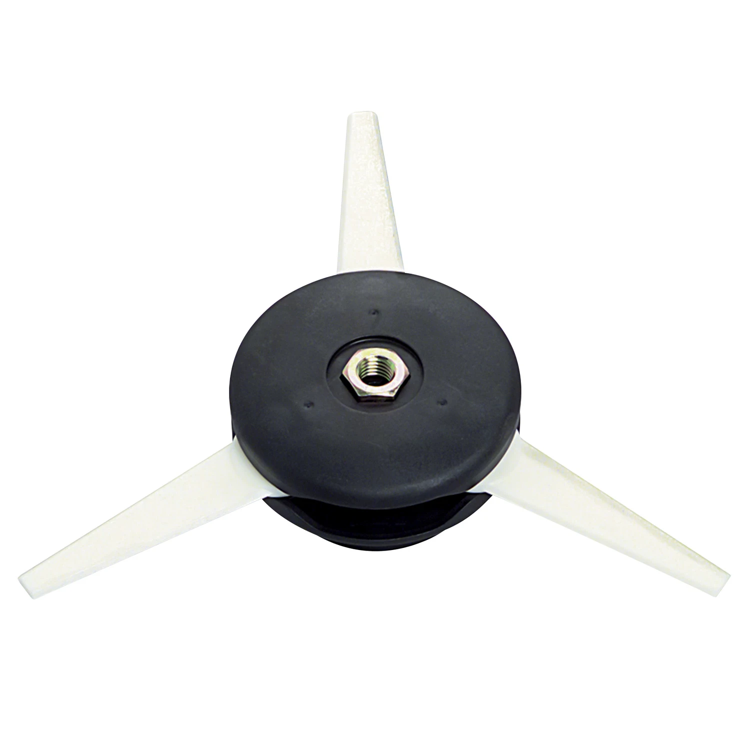 Polycut Trimmer Head With Three Thermoplastic Blades For Outdoor Power Equipment