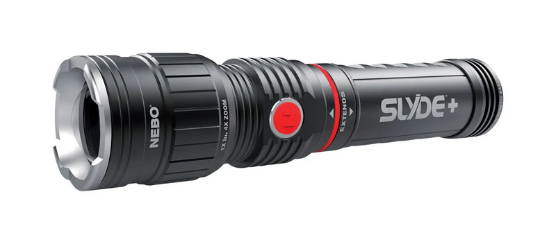 Nebo Slyde Plus 300 Lumens Black Led Work Light Flashlight Aaa Battery Model 6783