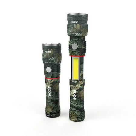 Slyde King Camo Rechargeable Work Light And Flashlight Model 6643