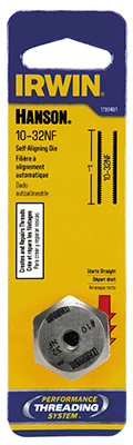 Self-aligning Hex Die, National Coarse, 3/8-inch X 16 Threads