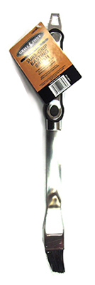 Barbecue Basting Brush With Rubberized Handle And Stainless Steel Bristles