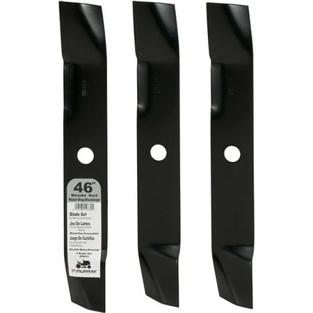 Cut Blade Set For Lawn Mowers, 3 Pieces, Durable Steel Construction