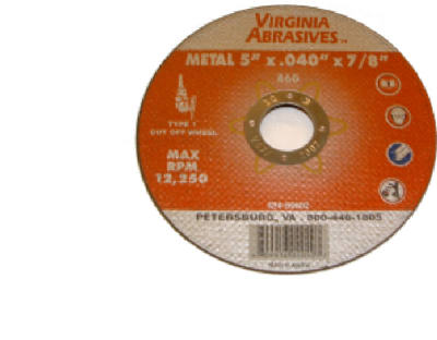 Ultra Thin Grinder Cutting Wheel, 4-1/2 x .040 x 7/8 In.