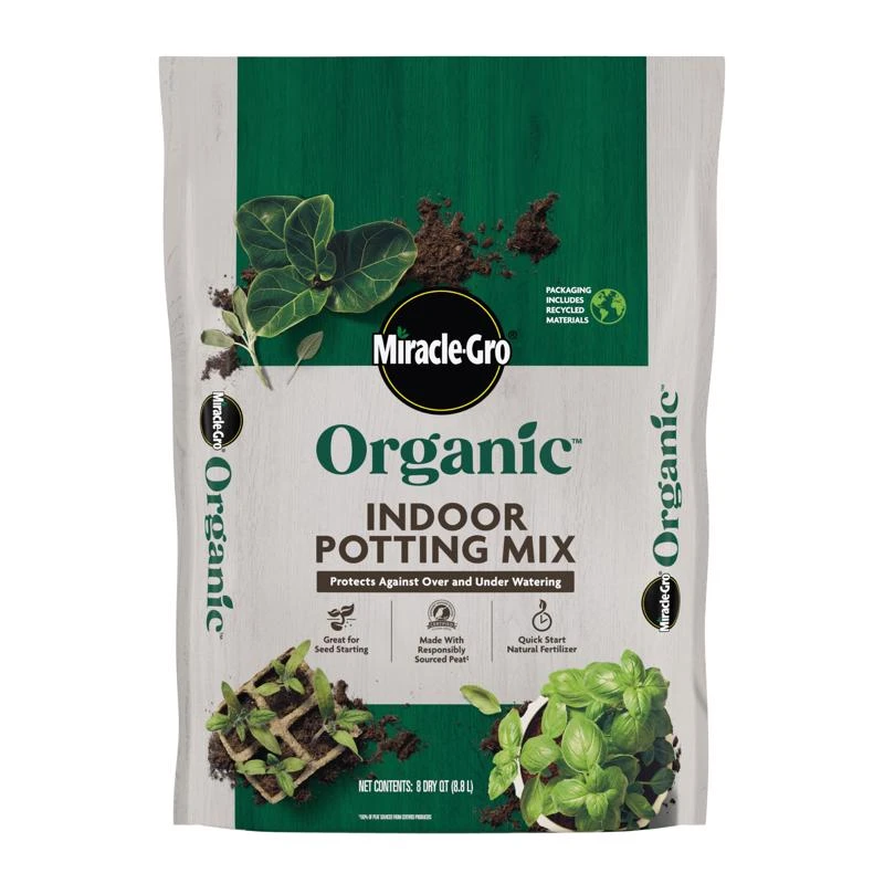 Miracle-gro Organic All Purpose Potting Mix 8 Quart