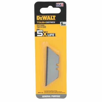 Toughseries Utility Knife Blades, Carbide, 5-Pk.