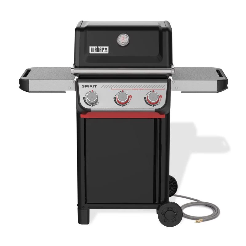 NEW! Spirit E-325 Natural Gas Grill, 3 Burners & Sear, Black