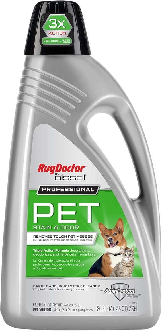 Triple-Action Pet Deep Carpet Cleaner, 80 oz.