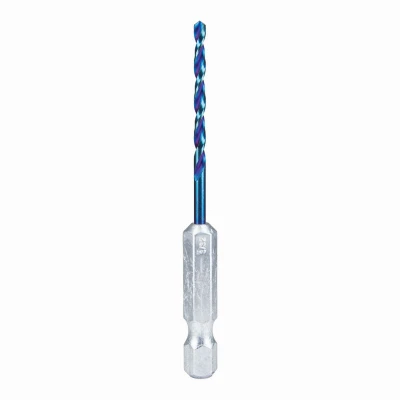 Mach-Blue Impact Twist Drill Bit, 3/32 In.