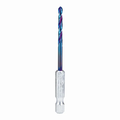 Mach-Blue Impact Twist Drill Bit, 1/8 In.