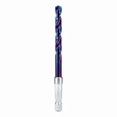Mach-Blue Impact Twist Drill Bit, 15/64 In.