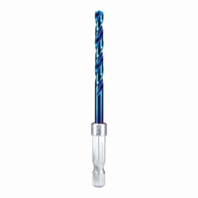 Mach-Blue Impact Twist Drill Bit, 11/64 In.