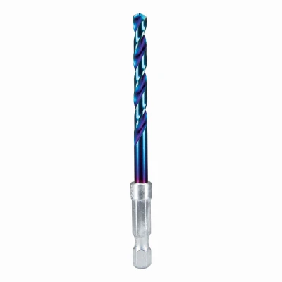 Mach-Blue Impact Twist Drill Bit, 13/64 In.