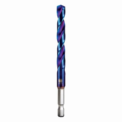 Mach-Blue Impact Twist Drill Bit, 5/16 In.