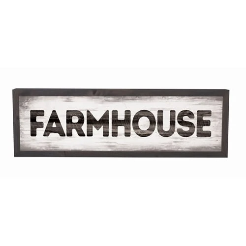 P. Graham Dunn Vfr0049 Farmhouse Solid Pine Wood Frame Wall Plaque