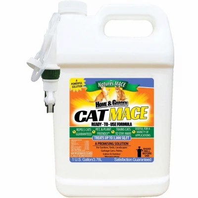 Cat Mace Repellent, All Natural, 1 Gallon RTU Spray