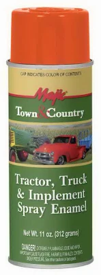 Tractor & Implement Spray Paint, Case Orange, 11 oz.