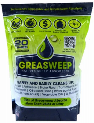 All-Natural Spill Absorber, Non-Leaching, 2 Lb.