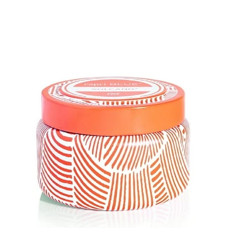 Capri Blue Volcano Tangerine Printed Travel Tin Candle 8.5 Ounces