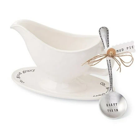 Gracie Oaks Northup 2 Piece Gravy Boat Set