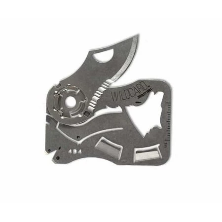 Zootility Tools Wildcard Folding Credit Card Knife And Multi Tool - Made In The Usa