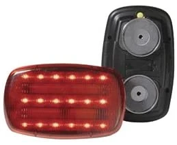 Cuphf18r-phd Red Led Battery Powered Magnetic Heavy Duty Light