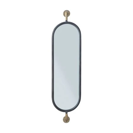 3r Studios Swivel Metal Wall Mirror With Brackets - 9.5"w X 38"h