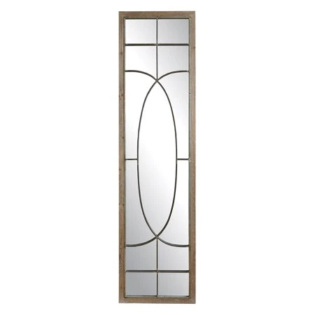 3r Studios Decorative Rectangle Wood And Metal Wall Mirror - 18.9w X 69.6h In.