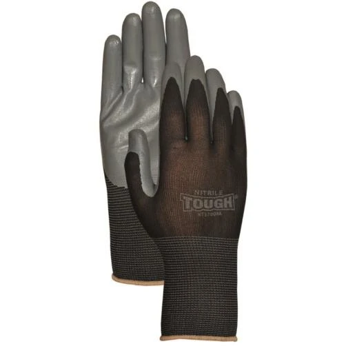 Nt3700bks Small Black Nitrile Tough Gloves - Durable And Comfortable