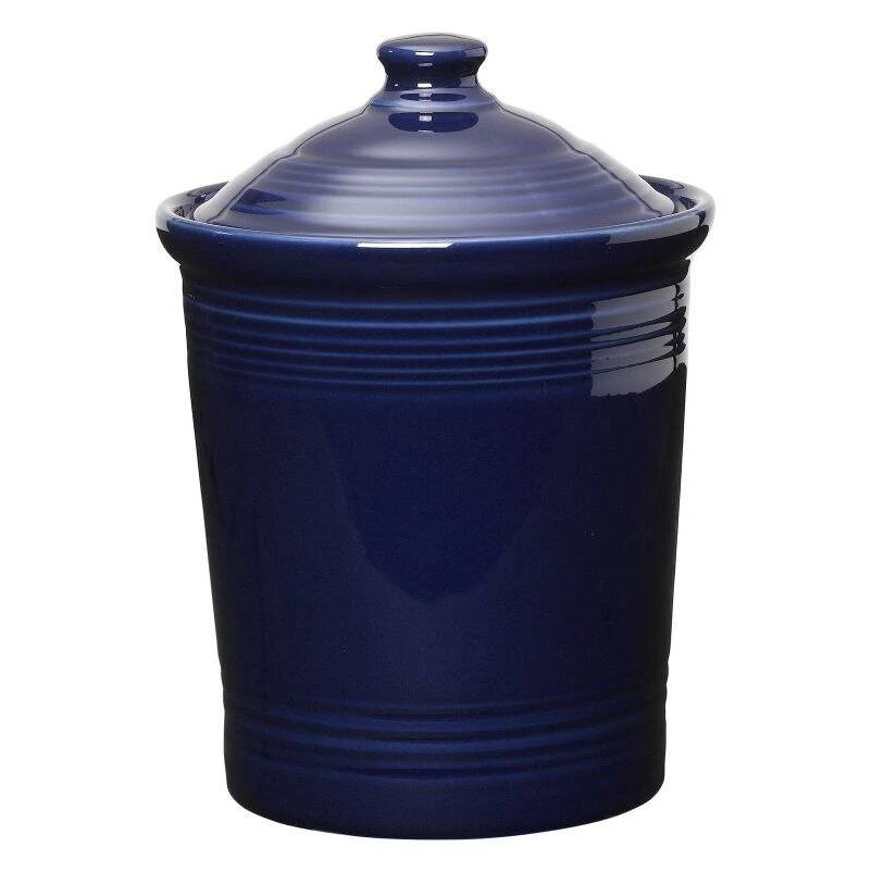 Fiesta 2-quart Cobalt Blue Medium Kitchen Canister - Dinnerware Storage