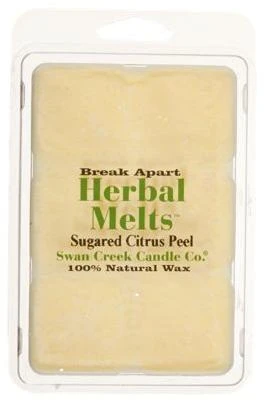 Sugared Citrus Peel Herbal Melts Scented Wax Melts - 6 Oz