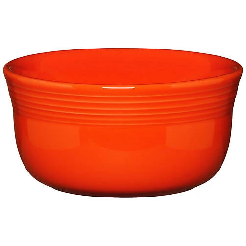 Poppy Gusto Bowl - 28 Oz Dark Orange Dinnerware