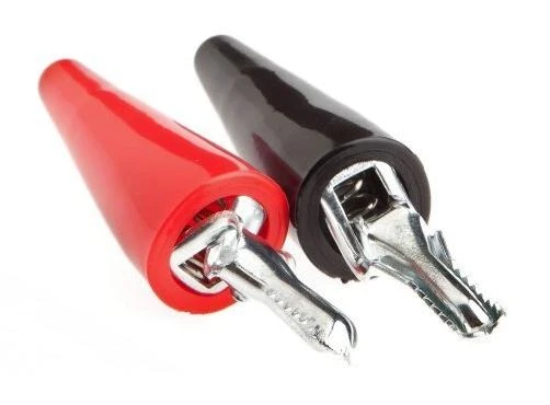 Forney 60344 Electrical Test Clip with Insulator Crocodile 5 Amp Carded Pair