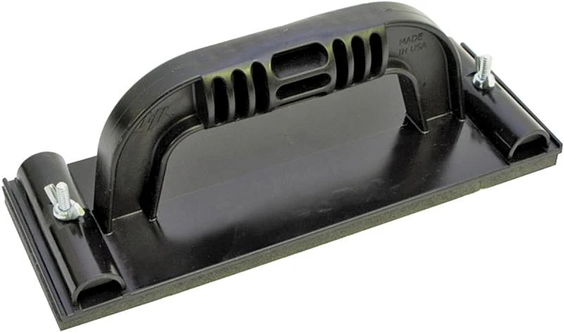 QLT 200P Portable Drywall Hand Sander with DuraSoft Grip – 9‑3/8×3‑1/4‑in Pad