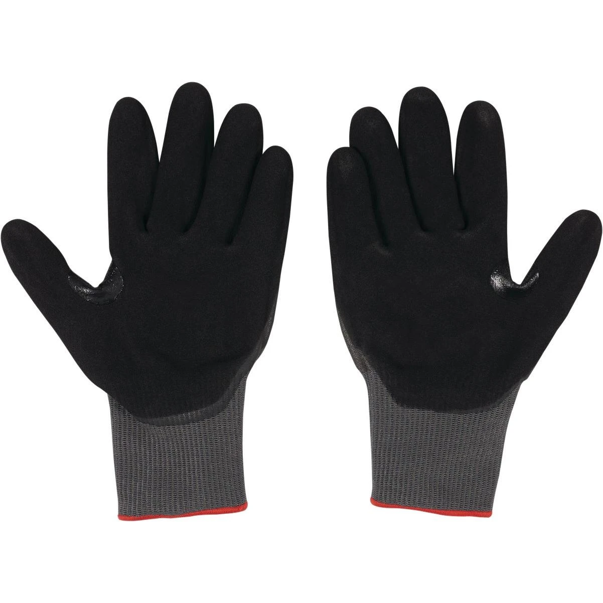 Milwaukee XL Unisex Nitrile‑Dipped Impact Work Gloves – Cut Level 5