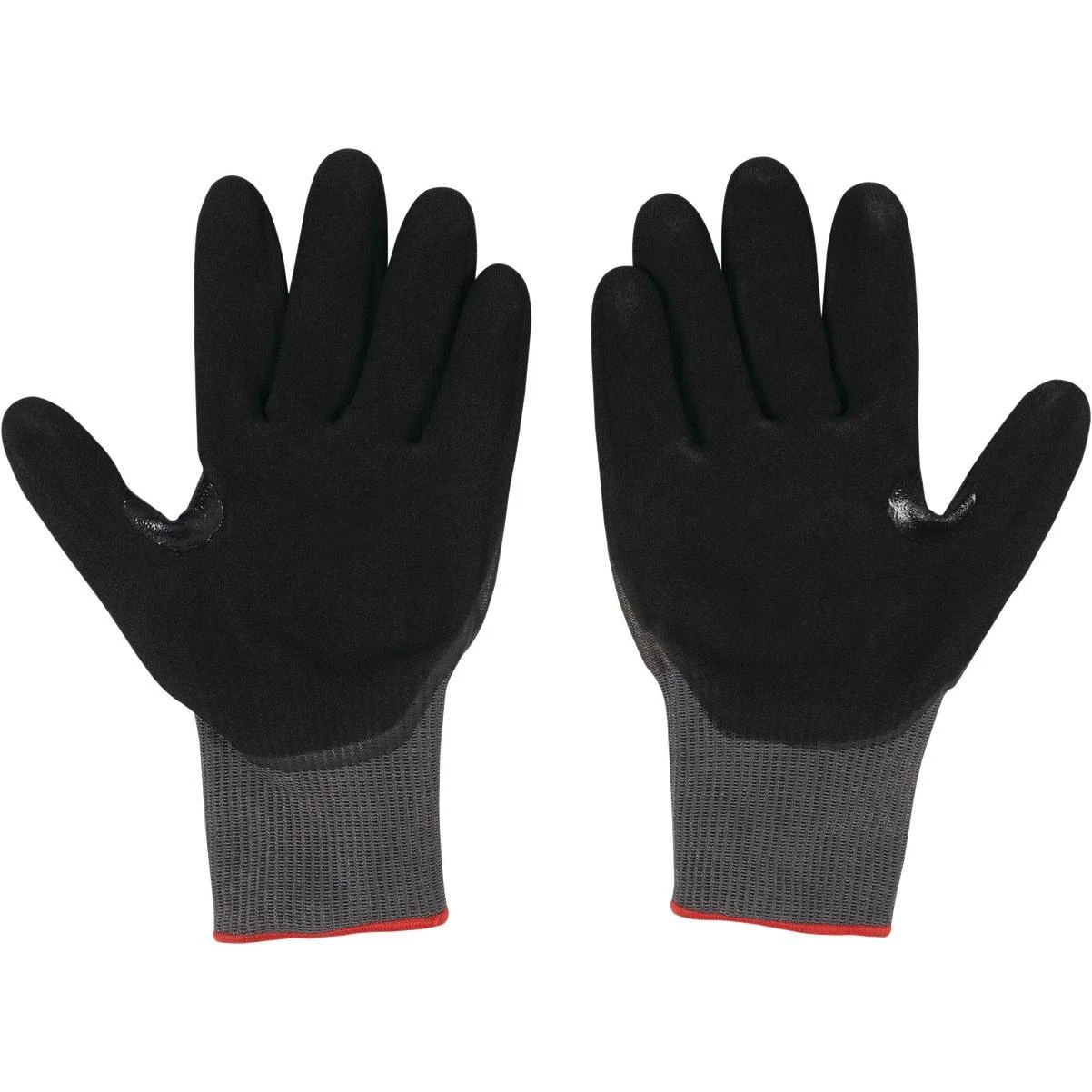 Milwaukee Large Unisex Nitrile‑Dipped Impact & Cut Level 5 Work Gloves