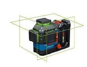 Bosch GLL330-80CGL 3‑Plane Green Laser Level – 115 ft (400 ft with Receiver)