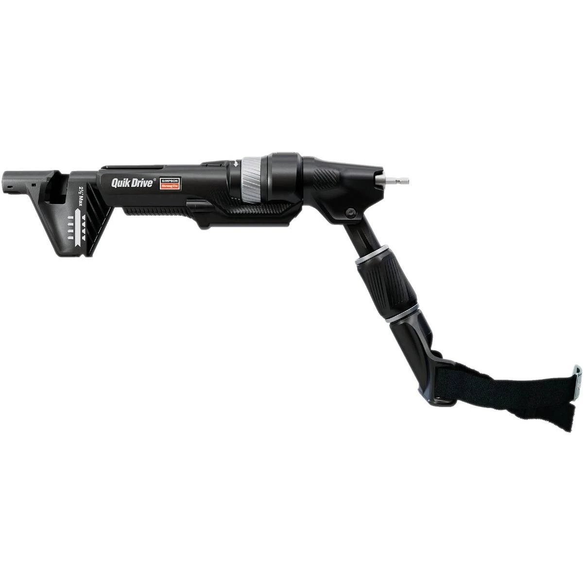 QuikDrive Project Pro Nylon Screwdriver – Black Fastening Tool